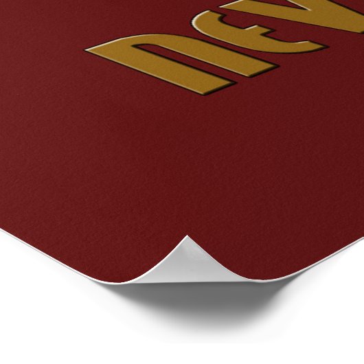 leren poster te leven (Hoek)