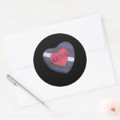 LEREN PRIDE CANDY RONDE STICKER (Envelop)