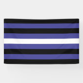 Leren Pride Strepen Spandoek (Horizontaal)