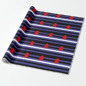 Leren Pride-vlag Cadeaupapier (Uitgerold)