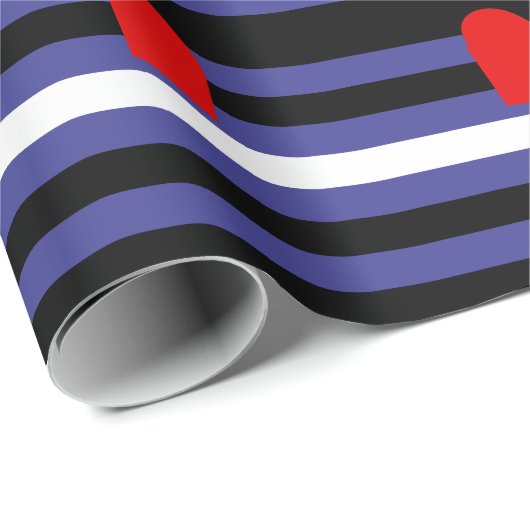 Leren Pride-vlag Cadeaupapier (Rol Hoek)