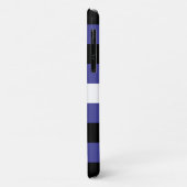 Leren Pride-vlag en hart Case-Mate iPhone Case (Achterkant/links)