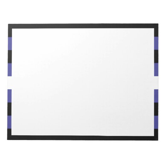 Leren Pride-vlag en hart Notitieblok (Voorkant)