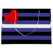 Leren Pride-vlag Groot Cadeauzakje (Voorkant)