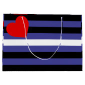 Leren Pride-vlag Groot Cadeauzakje (Achterkant)