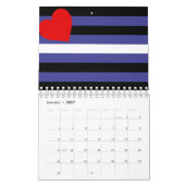 Leren Pride-vlag Kalender (Jan 2027)