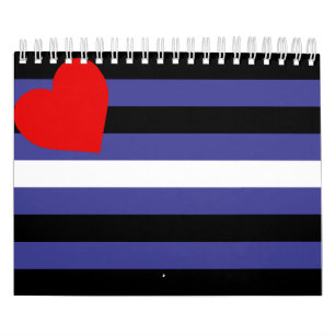 Leren Pride-vlag Kalender