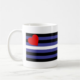 Leren Pride-vlag Koffiemok