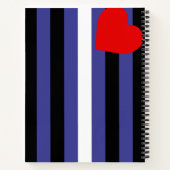 Leren Pride-vlag Notitieboek (Achterkant)