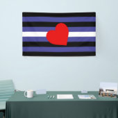Leren Pride-vlag Spandoek (Beurs)
