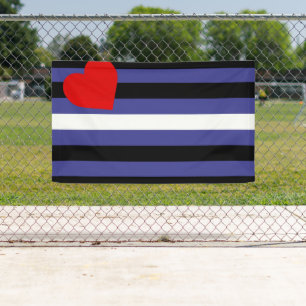 Leren Pride-vlag Spandoek