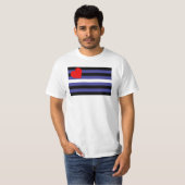 Leren Pride-vlag T-shirt (Voorkant volledig)