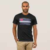 Leren Pride-vlag T-shirt (Voorkant volledig)