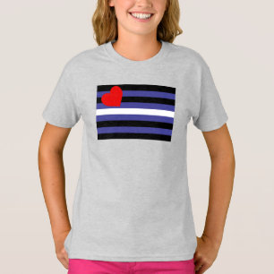 Leren Pride-vlag T-shirt