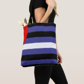 Leren Pride-vlag Tote Bag (Dichtbij)