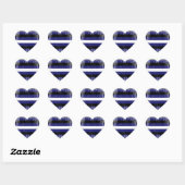 LEREN PROUD STREPEN VERVEELD ONTWERP HART STICKER (Vel)