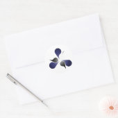 LEREN PROUDHEID UITBARSTING RONDE STICKER (Envelop)