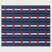Leren Queer Pride-vlag Cadeaupapier (Vlak)