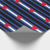 Leren Queer Pride-vlag Cadeaupapier (Hoek)