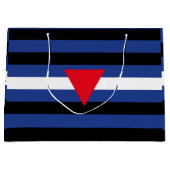 Leren Queer Pride-vlag Groot Cadeauzakje (Voorkant)