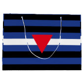 Leren Queer Pride-vlag Groot Cadeauzakje (Achterkant)