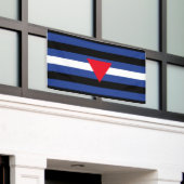 Leren Queer Pride-vlag Spandoek (Buitenkant Gebouw)