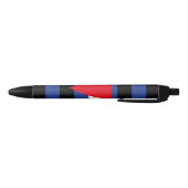 Leren Queer Pride-vlag Zwarte Inkt Pen (Bodem)