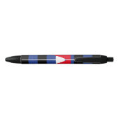 Leren Queer Pride-vlag Zwarte Inkt Pen (Achterkant)