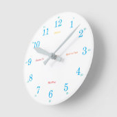 Leren Ronde Klok (Hoek)