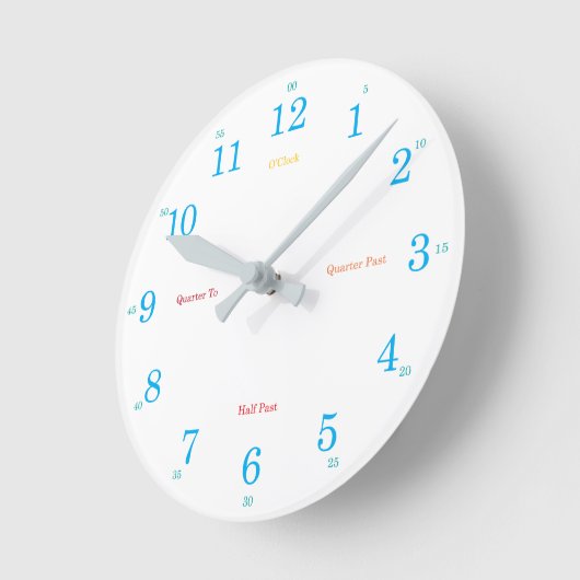 Leren Ronde Klok (Hoek)