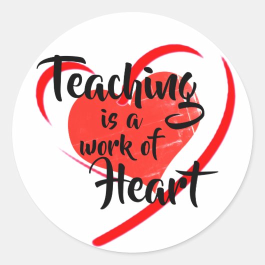 Leren Ronde Sticker (Voorkant)