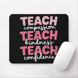 Leren Schattige Leraar Leven Onderwijs Inspirerend Muismat
