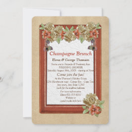 Leren & Suède Textuur Kunst Trouw Bruidsmeisjesfee Kaart