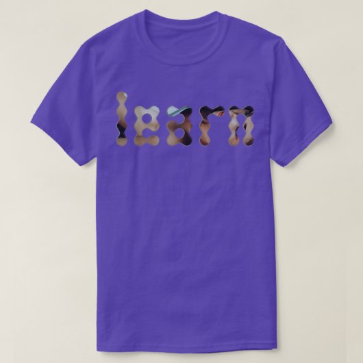 Leren T-shirt (Design voorkant)