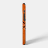 Leren textuur. iPhone hoesje (Linkerkant)