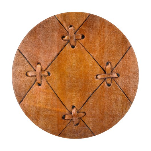 Leren textuur, natuurlijke zelfkant detail. snijplank (Voorkant)