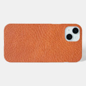 Leren textuur patroon Case-Mate iPhone case (Achterkant (horizontaal))