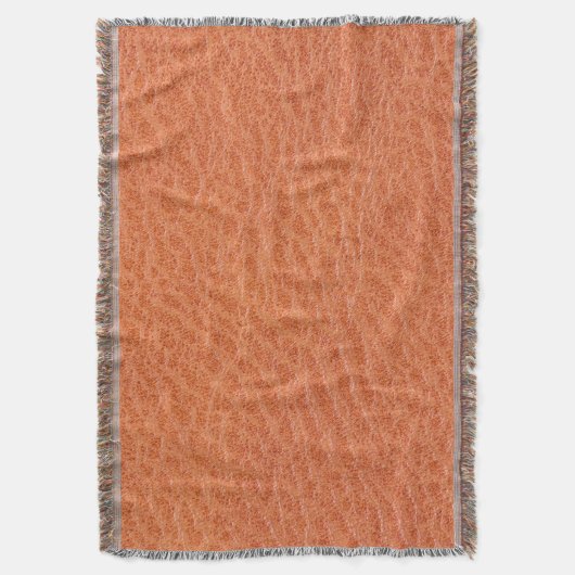 Leren textuur patroon deken (Voorkant Verticaal)