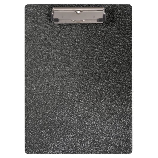 Leren textuur patroon klembord (Voorkant)