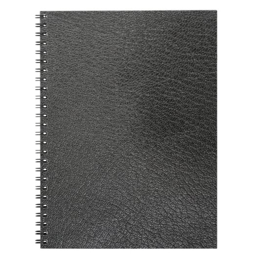 Leren textuur patroon notitieboek (Voorkant)