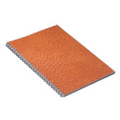 Leren textuur patroon notitieboek (Rechterzijde)