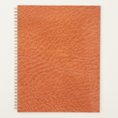 Leren textuur patroon planner (Voorkant)