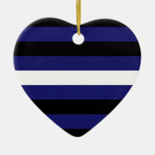 LEREN TROTS STREPEN ONTWERP KERAMISCH ORNAMENT