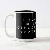 Leren Tweekleurige Koffiemok (Links)