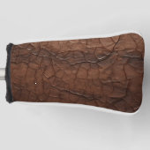 Leren-uitstraling Golfheadcover (Voorkant)