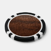 Leren-uitstraling Poker Chips (Enkel)