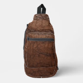 Leren uitstraling sling bag (Voorkant)