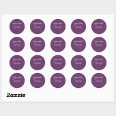 LEREN VADER DEFINITIE RONDE STICKER (Vel)