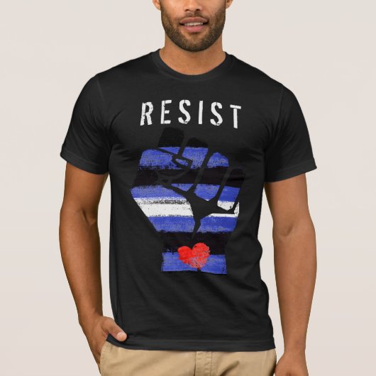 Leren Verzet T-shirt (Voorkant)