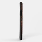 Leren vintage Case-Mate iPhone case (Achterkant/rechts)